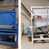 Smart recycling line for efficient and optimized recycling of used abrasive